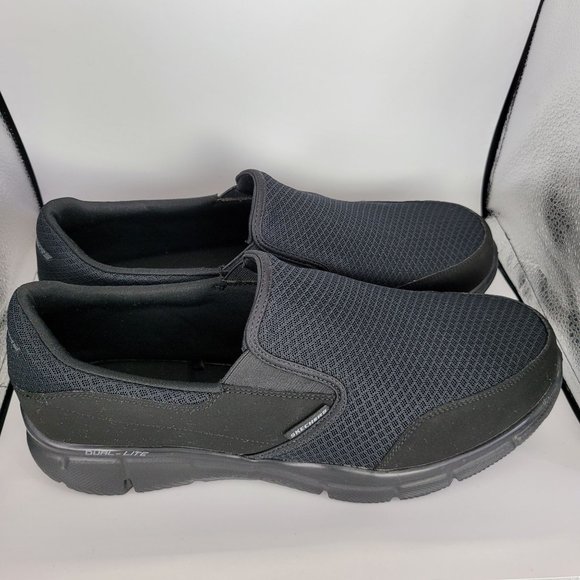 Skechers Shoes | Skechers Equalizer Persistent Men's Black SN 51361 US Size 13 | Color: Black | Size: 13 | Andaria's Closet